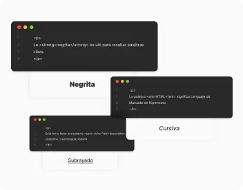 Potencia tus palabras: Negrita, Cursiva y Subrayado en HTML